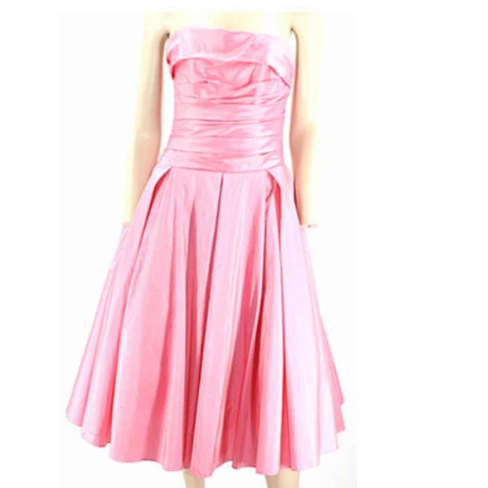 Pink Calypso Taffeta Gown